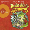 Hörbuchcover von Drachendetektiv Schuppe – Chaos im Zauberwald von Katja Brandis, wird gesprochen von Stefan Kaminski