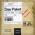 Hörbuchcover von Das Paket von Sebastian Fitzek, wird gesprochen von Simon Jäger