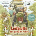 Hörbuchcover von Lieselotte auf großer Fahrt von Alexander Steffensmeier,  Bananafishbones, wird gesprochen von Bernd Kohlhepp