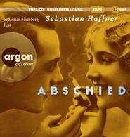 Hörbuchcover von Abschied von Sebastian Haffner, wird gesprochen von Sebastian Blomberg