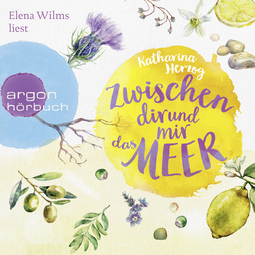 Hörbuchcover von Zwischen dir und mir das Meer von Katharina Herzog, wird gesprochen von Elena Wilms