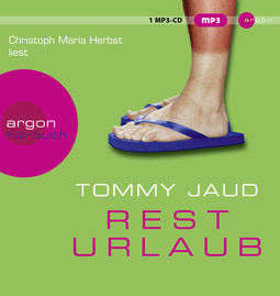 Hörbuchcover von Resturlaub von Tommy Jaud, wird gesprochen von Christoph Maria Herbst