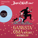 Hörbuchcover von Gangsta-Oma schlägt wieder zu! von David Walliams, wird gesprochen von Dietmar Bär