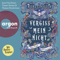 Hörbuchcover von Vergissmeinnicht – Was bisher verloren war von Kerstin Gier, wird gesprochen von Jasna Fritzi Bauer, Timmo Niesner, Felicity Grist, Michael Schrodt