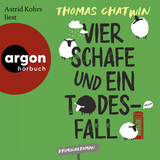 Hörbuchcover von Vier Schafe und ein Todesfall