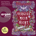 Hörbuchcover von Vergissmeinnicht – Was die Welt zusammenhält von Kerstin Gier, wird gesprochen von Timmo Niesner, Jasna Fritzi Bauer, Michael Schrodt, Thomas Nicolai
