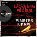 Hörbuchcover von Finsternebel: Kriminalroman von Camilla Läckberg, Henrik Fexeus, wird gesprochen von Vera Teltz