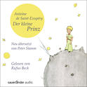 Hörbuchcover von Der kleine Prinz von Antoine de Saint-Exupéry, wird gesprochen von Rufus Beck