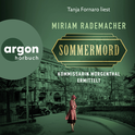 Hörbuchcover von Sommermord: Kommissarin Morgenthal ermittelt von Miriam Rademacher, wird gesprochen von Tanja Fornaro