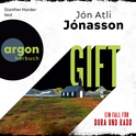 Hörbuchcover von Gift: Ein Fall für Dora und Rado von Jón Atli Jónasson, wird gesprochen von Günther Harder
