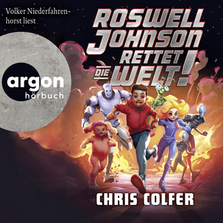 Hörbuchcover von Roswell Johnson rettet die Welt!