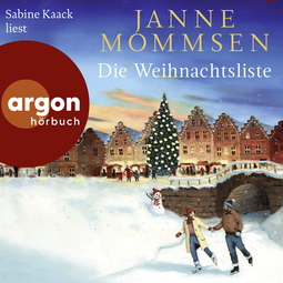 Hörbuchcover von Die Weihnachtsliste von Janne Mommsen, wird gesprochen von Sabine Kaack