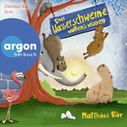 Hörbuchcover von Drei Wasserschweine wollen's wissen von Matthäus Bär, wird gesprochen von Dietmar Bär