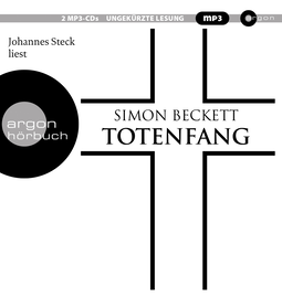 Hörbuchcover von Totenfang von Simon Beckett, wird gesprochen von Johannes Steck