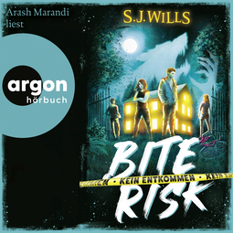 Hörbuchcover von Bite Risk – Kein Entkommen von S. J. Wills, wird gesprochen von Arash Marandi