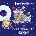 Hörbuchcover von Die Mitternachtsbande von David Walliams, wird gesprochen von Andrea Sawatzki