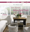 Hörbuchcover von Mansfield Park von Jane Austen, wird gesprochen von Eva Mattes