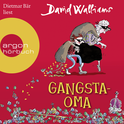 Hörbuchcover von Gangsta-Oma von David Walliams, wird gesprochen von Dietmar Bär
