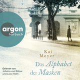 Hörbuchcover von Das Alphabet der Masken von Luise Helm