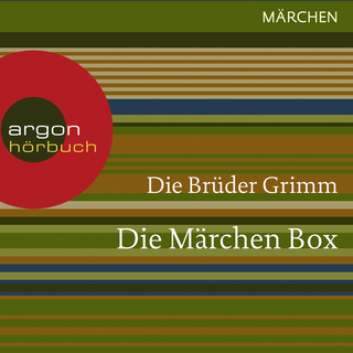 Hörbuchcover von Brüder Grimm: Die Märchen Box (Schneewittchen / Dornröschen / Frau Holle / Der Froschkönig / Die Bremer Stadtmusikanten / Rapunzel / Der Hase und der Igel u.a.)