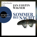 Hörbuchcover von Sommer bei Nacht von Jan Costin Wagner, wird gesprochen von Torben Kessler