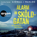Hörbuchcover von Alarm in Sköldgatan: Ein Kommissar-Beck-Roman von Maj Sjöwall, Per Wahlöö, wird gesprochen von Günther Harder