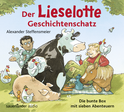 Hörbuchcover von Der Lieselotte Geschichtenschatz: Die bunte Box mit sieben Abenteuern für Mädchen und Jungen ab 3 Jahren von Alexander Steffensmeier, wird gesprochen von Martin Reinl, Bernd Kohlhepp