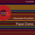 Hörbuchcover von Pique Dame von Alexander Puschkin, wird gesprochen von Markus Hoffmann