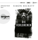 Hörbuchcover von Die Verlorenen von Simon Beckett, wird gesprochen von Johannes Steck