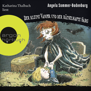 Hörbuchcover von Der kleine Vampir und der rätselhafte Sarg