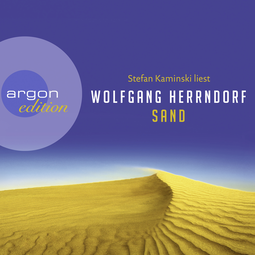 Hörbuchcover von Sand von Wolfgang Herrndorf, wird gesprochen von Stefan Kaminski