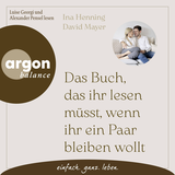 Hörbuchcover von Das Buch, das ihr lesen müsst, wenn ihr ein Paar bleiben wollt von David Mayer