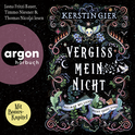 Hörbuchcover von Vergissmeinnicht – Was man bei Licht nicht sehen kann von Kerstin Gier, wird gesprochen von Jasna Fritzi Bauer, Timmo Niesner