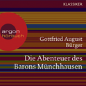 Hörbuchcover von Die Abenteuer des Barons Münchhausen von Gottfried August Bürger, wird gesprochen von Martin Seifert