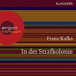 Hörbuchcover von In der Strafkolonie von Franz Kafka, wird gesprochen von Oliver Nitsche