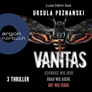Hörbuchcover von VANITAS: Schwarz wie Erde, Grau wie Asche & Rot wie Feuer, Hörbuch-Bundle: Die Vanitas-Reihe, Band 1 bis 3