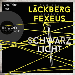 Hörbuchcover von Schwarzlicht von Camilla Läckberg, Henrik Fexeus, wird gesprochen von Vera Teltz
