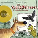 Hörbuchcover von Die Schnüffelnasen: 3 tierische Abenteuer von Daniel Napp, wird gesprochen von Volker Niederfahrenhorst