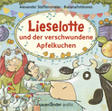 Hörbuchcover von Lieselotte und der verschwundene Apfelkuchen von Alexander Steffensmeier,  Bananafishbones, wird gesprochen von Bernd Kohlhepp