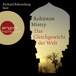 Hörbuchcover von Das Gleichgewicht der Welt von Rohinton Mistry, wird gesprochen von Richard Barenberg