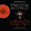 Hörbuchcover von Labyrinth – Elixier des Todes von Douglas Preston, Lincoln Child, wird gesprochen von Detlef Bierstedt