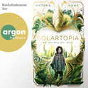Hörbuchcover von Solartopia – Am Anfang der Welt von Victoria Hume, wird gesprochen von Martha Kindermann