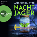 Hörbuchcover von Nachtjäger: Leonore Askers besondere Fälle von Anders de la Motte, wird gesprochen von Tanja Geke