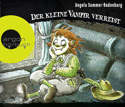 Hörbuchcover von Der kleine Vampir verreist von Angela Sommer-Bodenburg, wird gesprochen von Katharina Thalbach