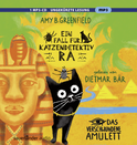 Hörbuchcover von Ein Fall für Katzendetektiv Ra - Das verschwundene Amulett von Amy Butler Greenfield, wird gesprochen von Dietmar Bär