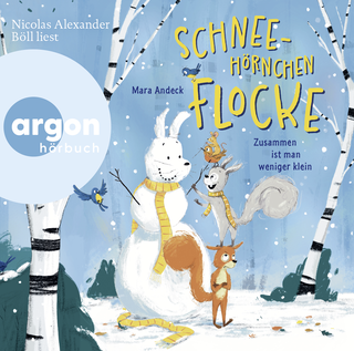 Hörbuchcover von Schneehörnchen Flocke – Zusammen ist man weniger klein