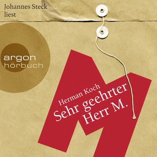 Hörbuchcover von Sehr geehrter Herr M.