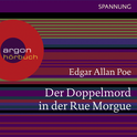 Hörbuchcover von Der Doppelmord in der Rue Morgue von Edgar Allan Poe, wird gesprochen von Kim Frank