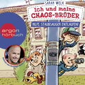 Hörbuchcover von Ich und meine Chaos-Brüder - Hilfe, Staubsauger entlaufen! von Sarah Welk, wird gesprochen von Christoph Maria Herbst