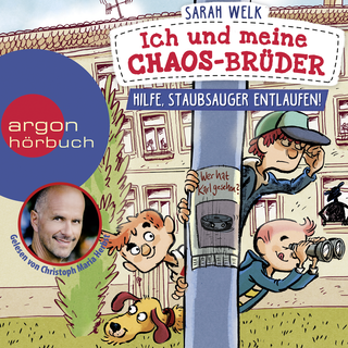 Hörbuchcover von Ich und meine Chaos-Brüder - Hilfe, Staubsauger entlaufen!